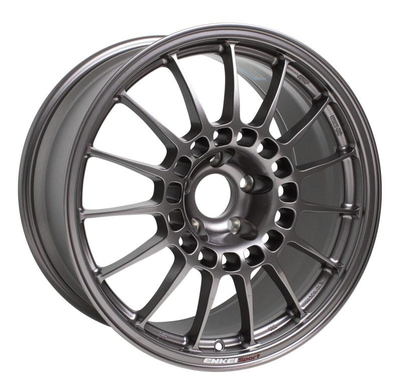 Enkei RCT5 18x9.5 5x114.3 38mm Offset 70mm Bore Dark Silver Wheel - Mammoth Racing -