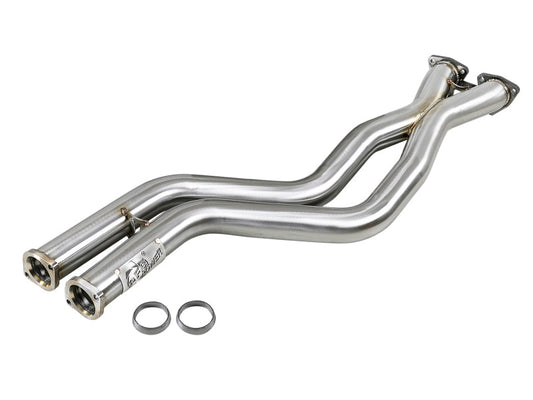 aFe Twisted Steel HDR X-Pipe SS-304 01-06 BMW M3 3.2L S54 - Mammoth Racing -