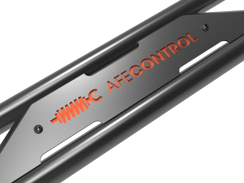 aFe CONTROL 20-22 Ford Explorer L4 2.3L (t) Tubular Steel Front Suspension Strut Brace Gunmetal Gray - Mammoth Racing -