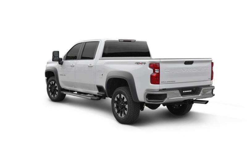 Bushwacker 2020 Chevrolet Silverado 2500/3500 Extend-A-Fender Style Flares 4pc - Black - Mammoth Racing -