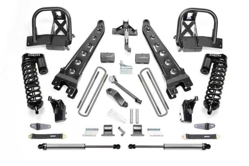 Fabtech 11-16 Ford F250 4WD 4in Rad Arm Sys w/Dlss 4.0 C/o& Rr Dlss - Mammoth Racing -
