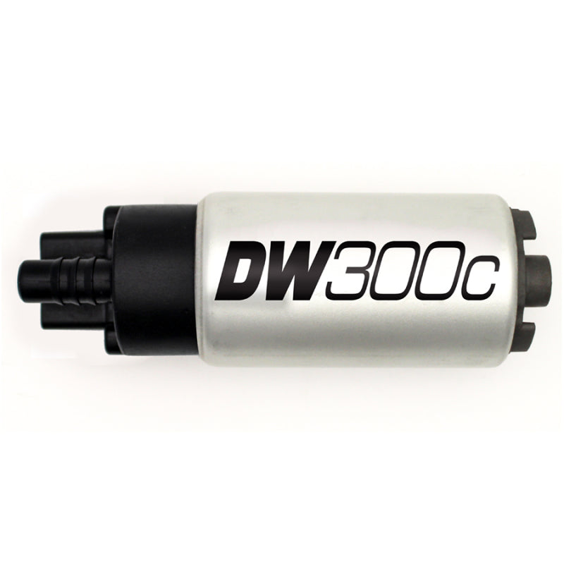 DeatschWerks 340lph DW300C Compact Fuel Pump w/ 99-04 Ford Lightning Set Up Kit (w/o Mounting Clips) - Mammoth Racing -