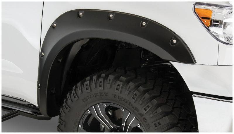 Bushwacker 07-13 Toyota Tundra Pocket Style Flares 2pc - Black - Mammoth Racing -