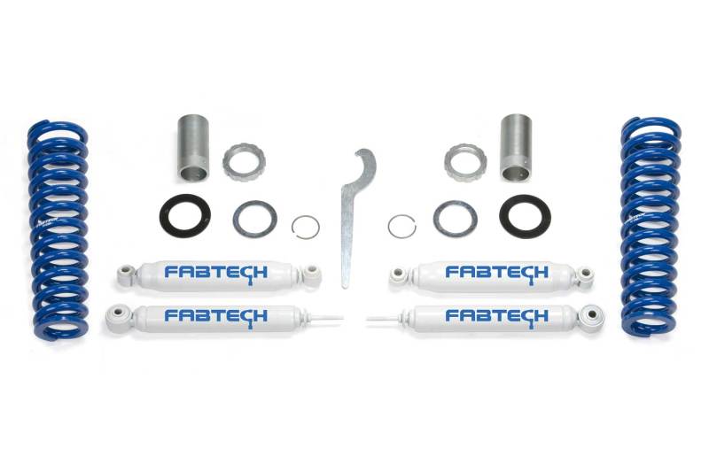 Fabtech 00-06 Toyota Tundra 2wd/4wd 0-2.5in Basic Adj C/O Sys w/Perf Rr Shks - My Store