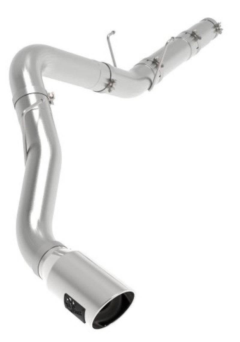 aFe ATLAS 5in DPF-Back Alum Steel Exhaust System w/Polished Tip 19-20 Ram Diesel Trucks L6-6.7L (td) - My Store