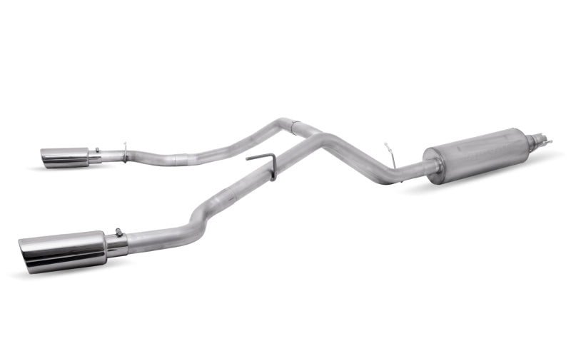 Gibson 19-22 Ford Ranger Lariat 2.3l 2.5in Cat-Back Dual Sport Exhaust - Stainless - Mammoth Racing -