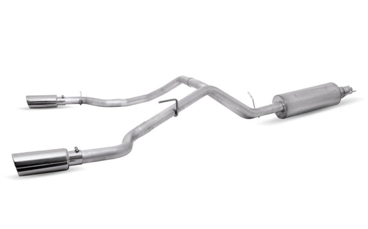 Gibson 19-22 Ford Ranger Lariat 2.3l 2.5in Cat-Back Dual Sport Exhaust - Stainless - Mammoth Racing -