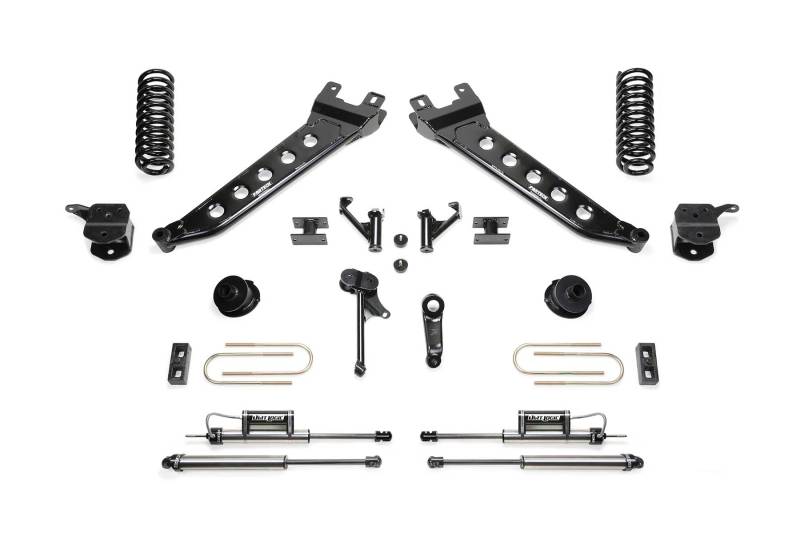 Fabtech 13-18 Ram 3500 4WD 7in Radius Arm Kit w/2.25 Dlss - Mammoth Racing -