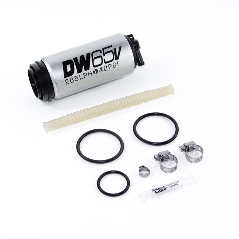DeatschWerks DW65v Series 265 LPH Compact In-Tank Fuel Pump w/ VW/Audi 1.8T / 3.2 VR6 AWD Set Up Kit - Mammoth Racing -