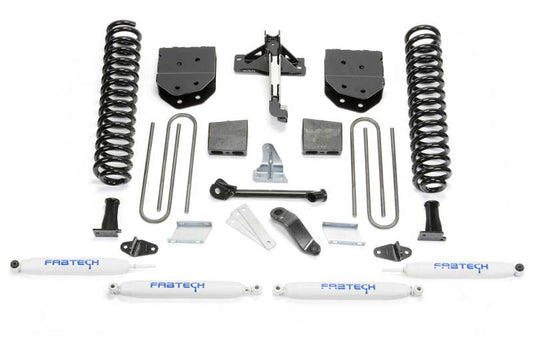 Fabtech 08-16 Ford F250/f350 4WD 4in Basic Sys w/Perf Shks - My Store