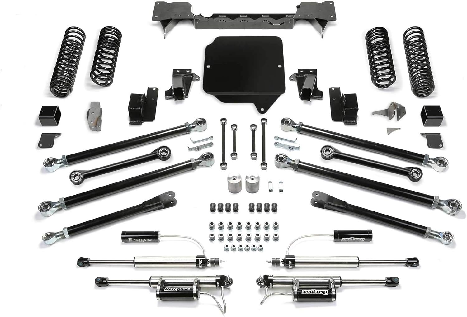 Fabtech 2018 Jeep JL 4WD 4-Door 3in Long Arm Crawler Box Kit - Mammoth Racing -