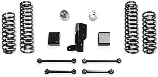 Fabtech 20-22 Jeep JL 4 Dr 4WD Diesel and 392 3" Sport System w/ Dlss Shks - Mammoth Racing -