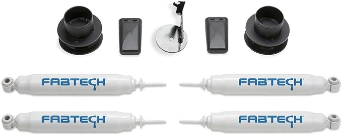 Fabtech 19-20 Ram 2500 4WD 2.5in Coil Spacer Kit w/ Performance Shocks - Mammoth Racing -