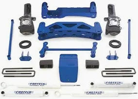 Fabtech 04-08 Ford F150 4WD V8 6in Coil Spacer Kit - Mammoth Racing -