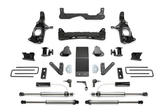 Fabtech 11-19 GM 2500hd 2wd/4wd 4in Basic Sys w/Dlss Resi Shks - Mammoth Racing -