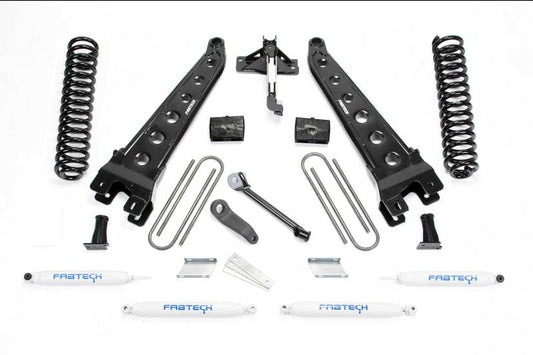 Fabtech 17-21 Ford F250/f350 4WD Gas 4in Rad Arm Sys w/Coils & Perf Shks - My Store