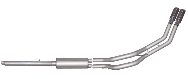 Gibson 05-07 Dodge Dakota Laramie 3.7l 2.5in Cat-Back Dual Sport Exhaust - Stainless - Mammoth Racing -