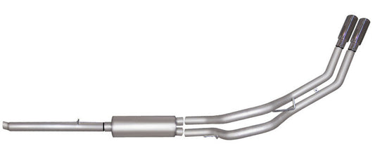 Gibson 05-07 Dodge Dakota Laramie 3.7l 2.5in Cat-Back Dual Sport Exhaust - Stainless - Mammoth Racing -