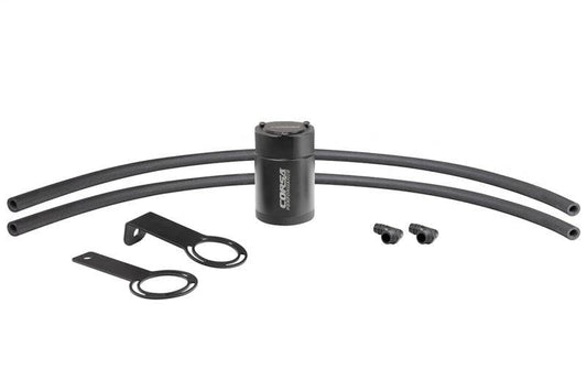 CORSA Performance 1/2in Universal 3 oz Aluminum Oil Catch Can with Mounting Brackets - Mammoth Racing -