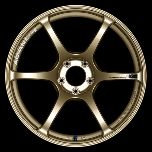Advan RGIII 18x9.0 +25 5-114.3 Racing Gold Metallic Wheel - My Store