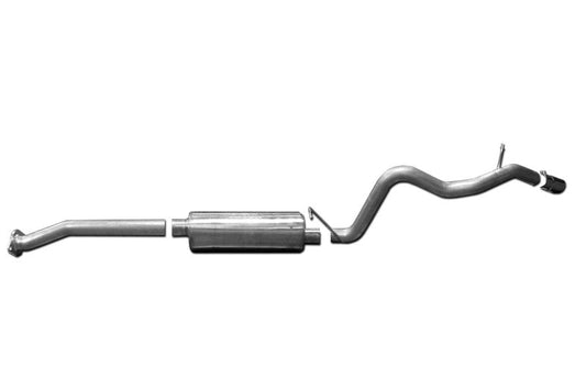 Gibson 00-03 Chevrolet S10 Base 4.3l 2.5in Cat-Back Single Exhaust - Stainless - Mammoth Racing -
