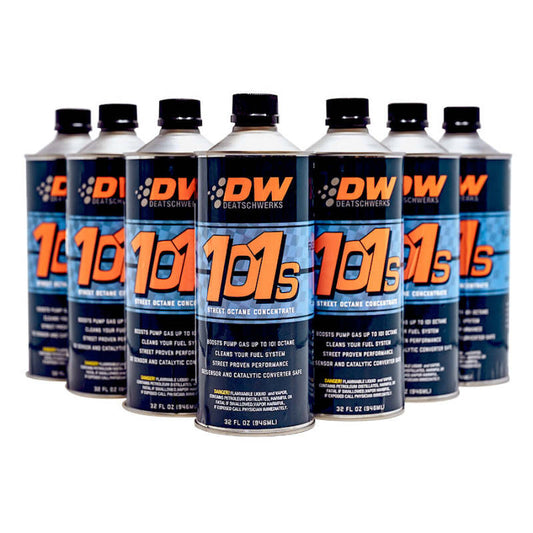 DeatschWerks 101S Street Octane Booster 32oz. Cans - Case of 8 - Mammoth Racing -
