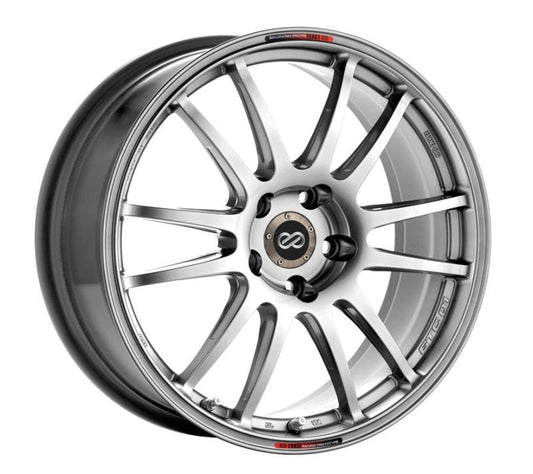 Enkei GTC01 17x9.5 5x114.3 38mm Offset 75mm Bore Hyper Black Wheel (Inc $20 SO Charge from Japan) - Mammoth Racing -