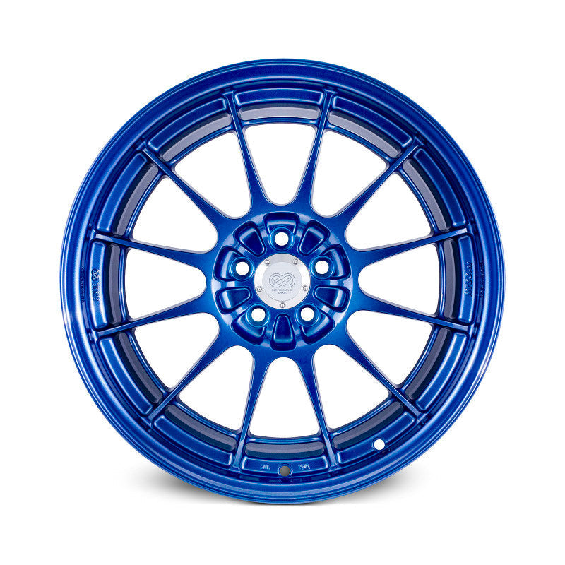 Enkei NT03+M 18x9.5 5x114.3 40mm Offset 72.6mm Bore Victory Blue Wheel G35/350z (MOQ 40) - Mammoth Racing -