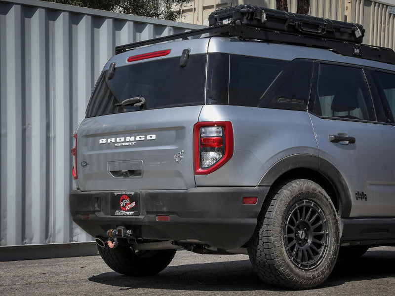 aFe Ford Bronco Sport 21-22 L3-1.5L (t)/L4-2.0L (t) Vulcan Axle-Back Exhaust System- Polished Tips - Mammoth Racing -