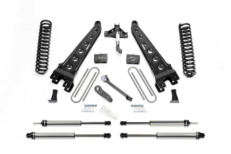 Fabtech 17-21 Ford F250/f350 4WD Gas 4in Rad Arm Sys w/Coils & Dlss Shks - My Store