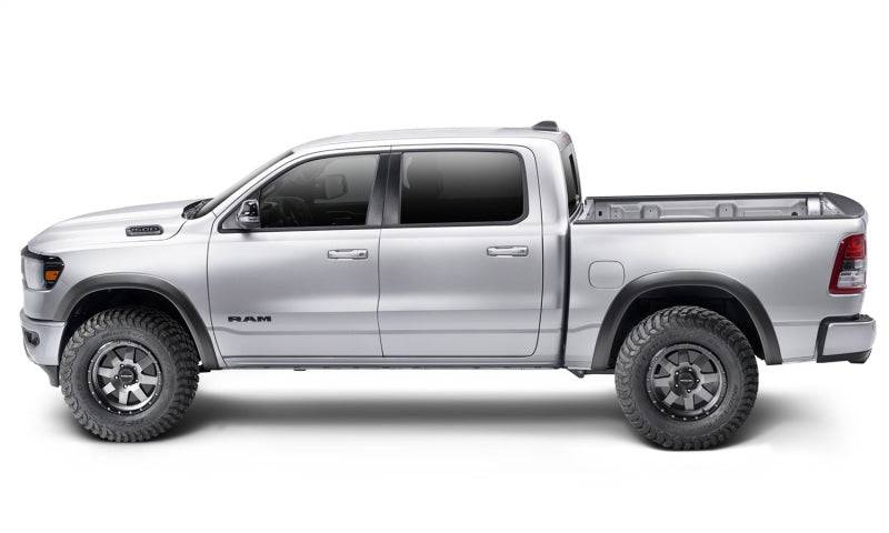 Bushwacker 19-22 Ram 1500 (Excl. Rebel/TRX) 67.4 & 76.3in Bed Extend-A-Fender Flares 4pc - Smth Blk - Mammoth Racing -