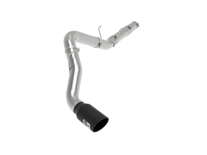 aFe Large-Bore HD 5in 409SS DPF-Back Exhaust System w/Black Tip 19-20 Ram Diesel Trucks L6-6.7L (td) - Mammoth Racing -