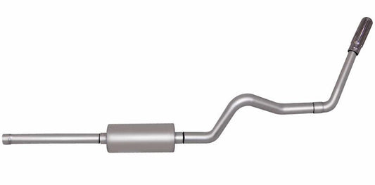 Gibson 97-98 Ford Expedition Eddie Bauer 4.6l 3in Cat-Back Single Exhaust - Stainless - Mammoth Racing -