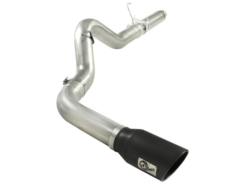 aFe MACHForce XP 5in DPF-Back 409SS Exhaust Dodge Diesel Trucks 07.5-12 L6-6.7L (td) Black Tip - Mammoth Racing -