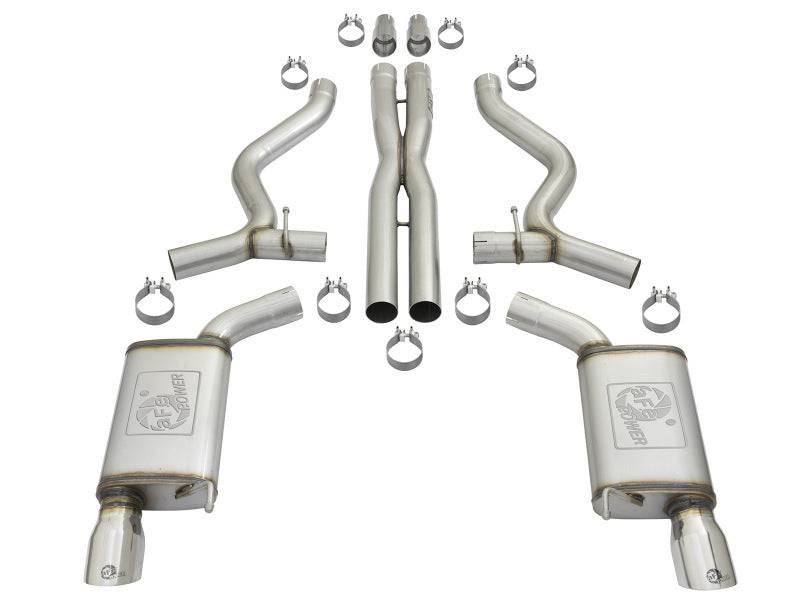 aFe 11-21 Dodge Durango V6-3.6L/V8-5.7L MACH Force-Xp 304 SS Cat-Back Exhaust System w/ Polished Tip - My Store
