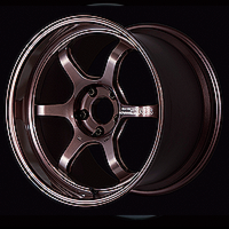 Advan R6 18x10.0 +24 5-114.3 Racing Copper Bronze Wheel - My Store
