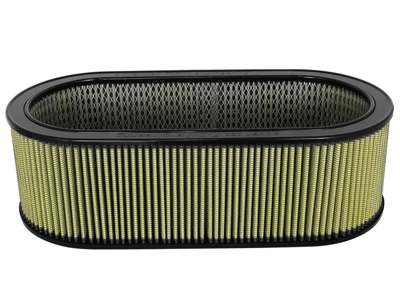 aFe MagnumFLOW Air Filters Round Racing PG7 A/F PG7 Oval Filter (18.13 x 7.25 x 6.0 w/EM) - Mammoth Racing -