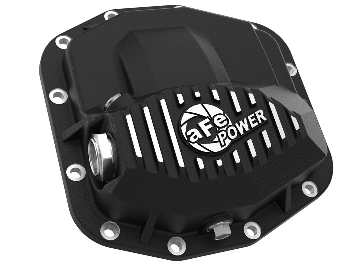 aFe Pro Series Rear Differential Cover Black w/Gear Oil 20-21 Jeep Gladiator (JT) V6 3.6L - Mammoth Racing -