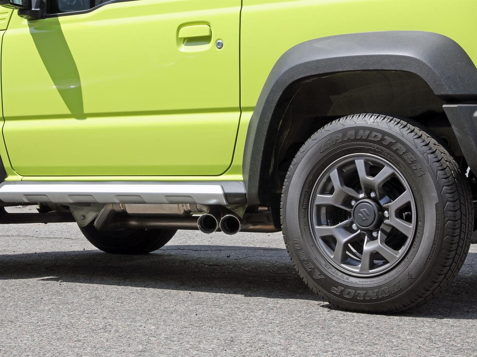 aFe 18-21 Suzuki Jimny Takeda 2-1/4in. 304 SS Cat-Back Exhaust w/ Polished Tip - Mammoth Racing -
