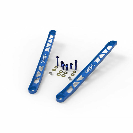 aFe CONTROL 304 Stainless Steel Front Suspension Strut Brace Blue - Toyota GR Supra (A90) 20-21 - Mammoth Racing -