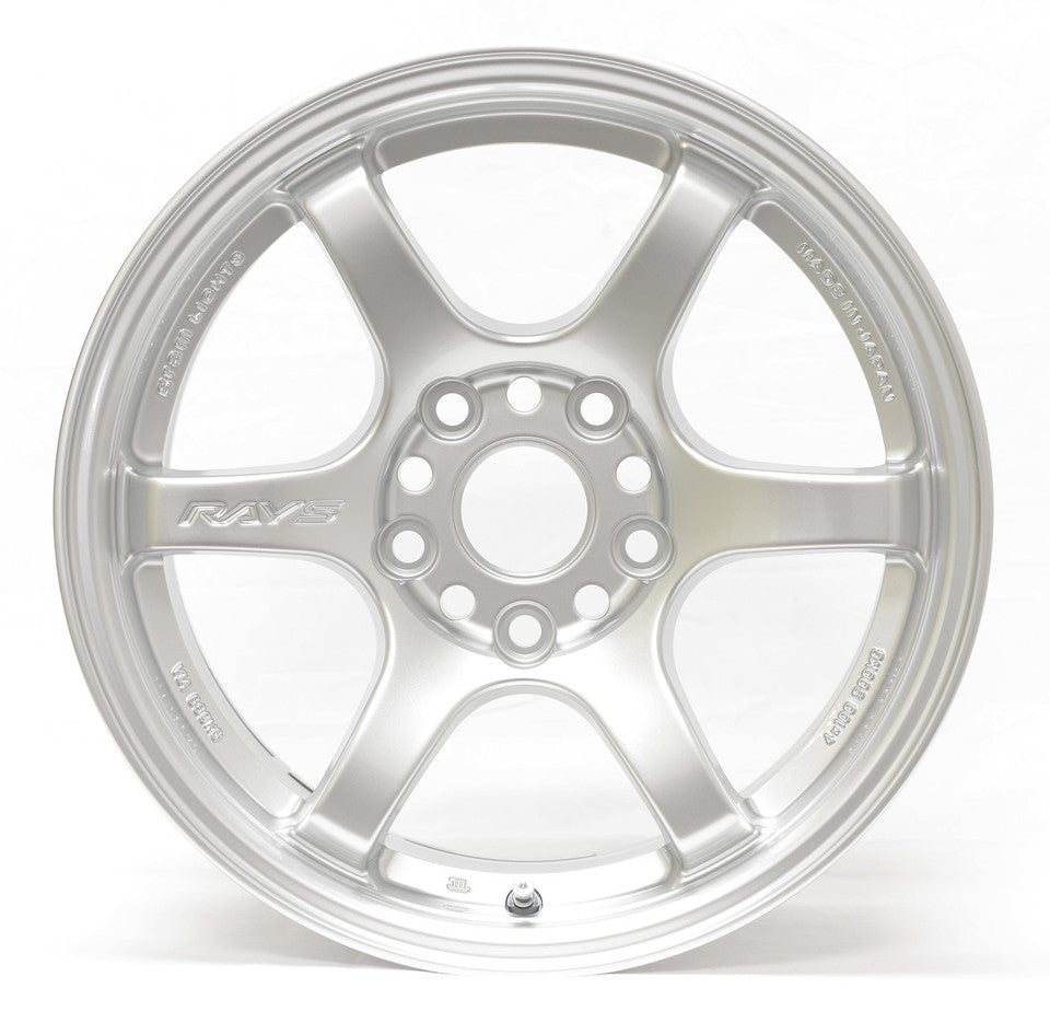 Gram Lights 57dr 18x9.5 +38 5-114.3 Ceramic Pearl Wheel (Min Order Qty 20) - Mammoth Racing -