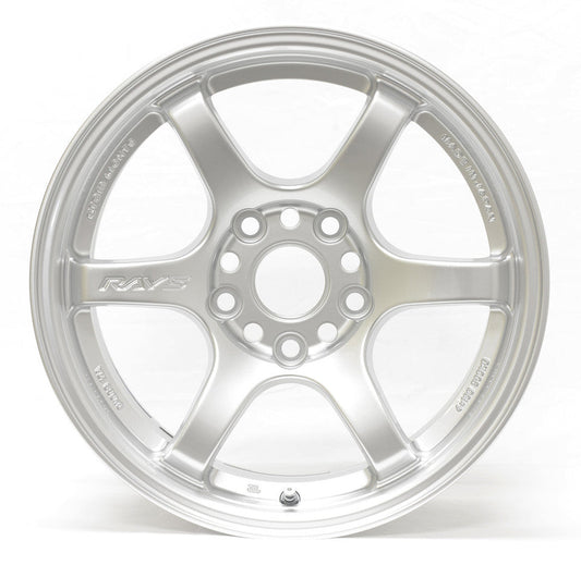 Gram Lights 57dr 18x8.5 +37 5x114.3 Glossy Gray Wheel (moq 20) - Mammoth Racing -