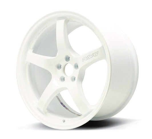 Gram Lights 57dr 18x9.5 +22 5-114.3 Ceramic Pearl Wheel - Mammoth Racing -