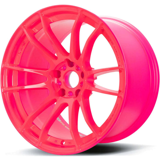 Gram Lights 57xtreme Spec-D 18x9.5 +12 5-114.3 Luminous Pink Wheel - Mammoth Racing -