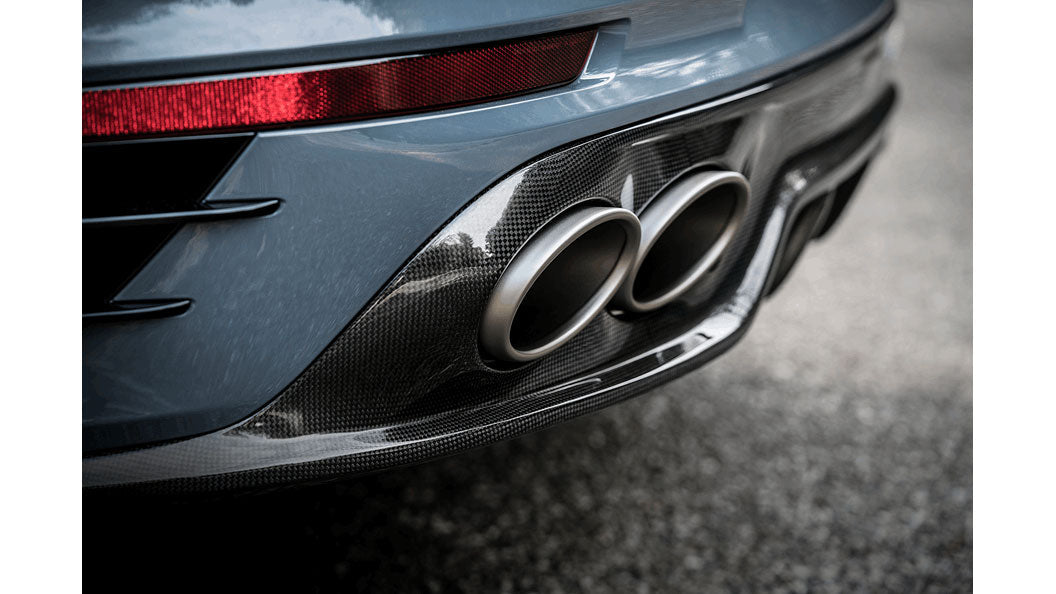 Akrapovic 14-15 Porsche 911 Turbo/Turbo S (991) Rear Carbon Fiber Diffuser - Matte - My Store