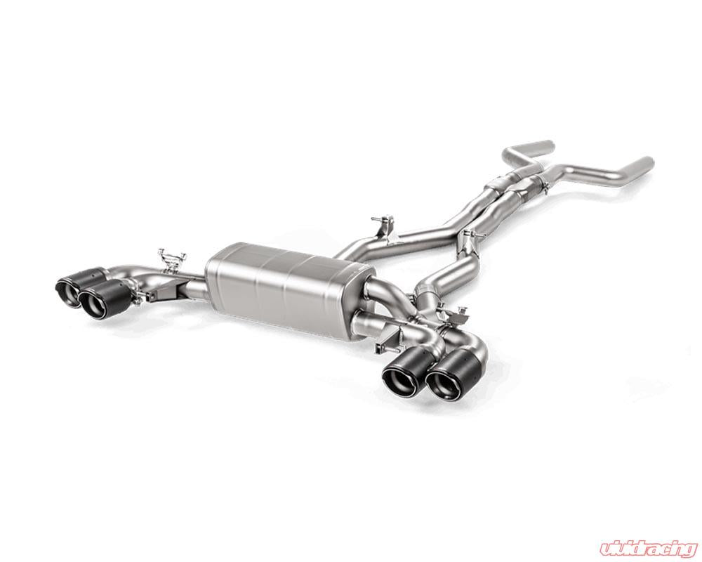Akrapovic 15-17 BMW X5M (F85) Evolution Line Cat Back (Titanium) w/ Carbon Tips - My Store