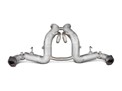 Akrapovic 14-17 McLaren 650S/650S Spyder Slip-On Line (Titanium) w/ Carbon Tips - My Store