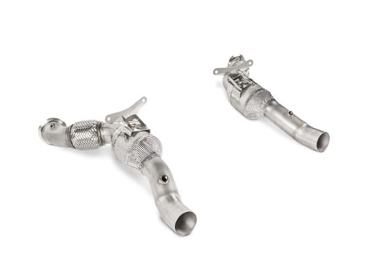 Akrapovic 16-17 Ferrari 488 GTB/488 Spyder Link Pipe Set w/ Cat (SS) - My Store