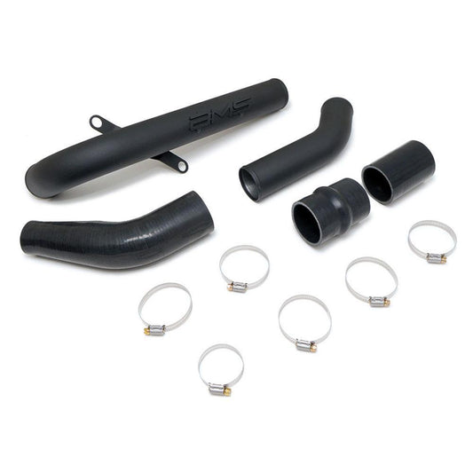 AMS Performance 08-15 Mitsubishi EVO X Upper I/C Pipe - Black Powder Coat - My Store