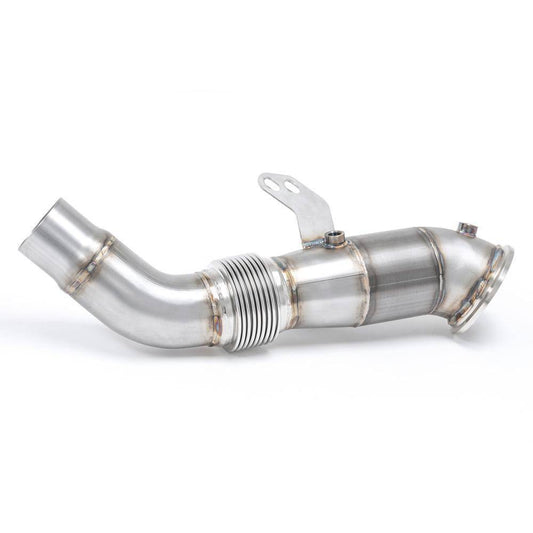 AMS Performance 2020+ Toyota Supra A90 Street Downpipe w/GESI Catalytic Converter - My Store